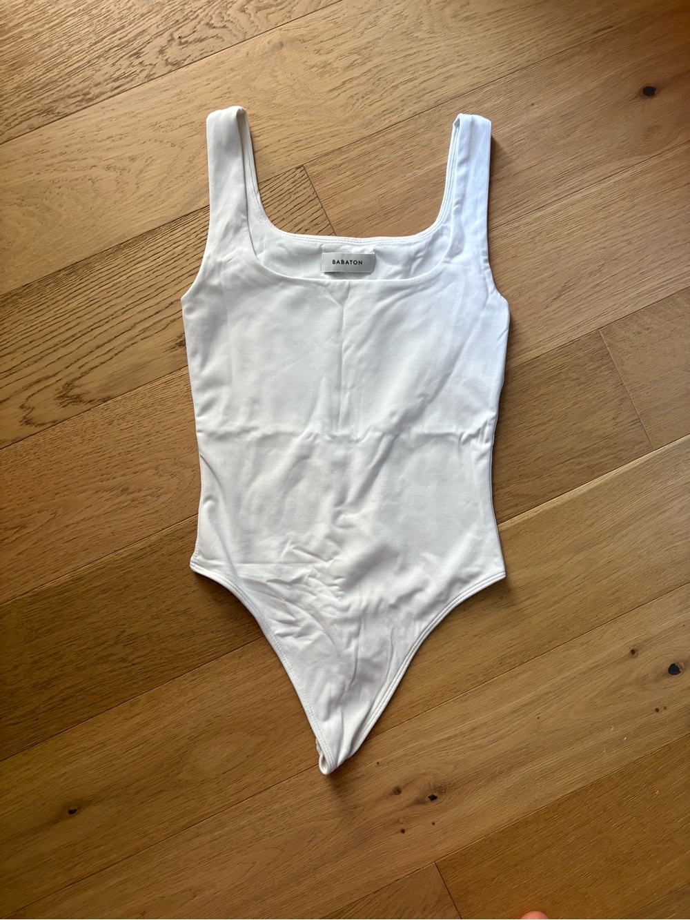 Babaton White Tank Body Suit (Never Worn)